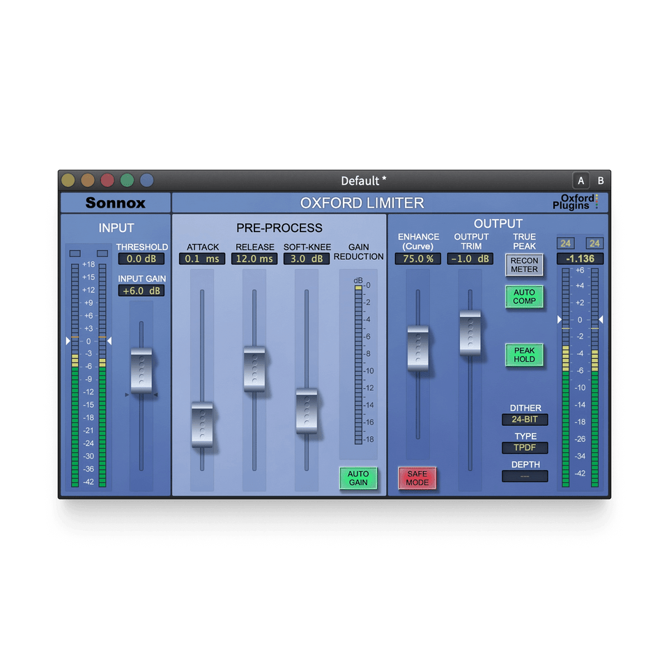 Sonnox Oxford Limiter Native V3